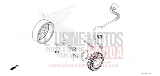 GENERATRICE CB750AP de 2024